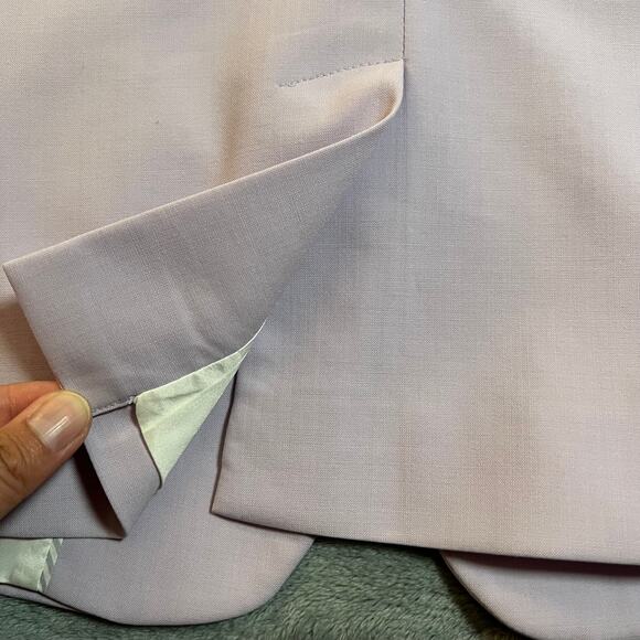 Banana Republic Italian Wool Lavender Blazer - Picture 12 of 13